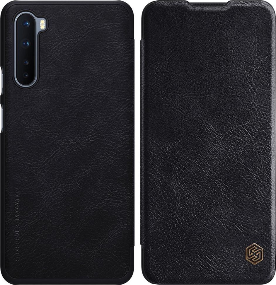 Nillkin NILLKIN QIN SKÓRZANE ETUI ONEPLUS NORD CZARNY standard 1