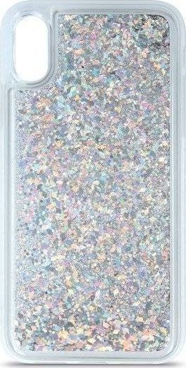 CASE ETUI LIQUID GLITTER TPU HUAWEI Y6P SREBRNY standard 1