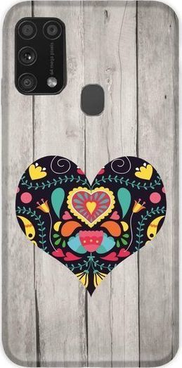 CaseGadget ETUI NADRUK CZARNE SERCE SAMSUNG GALAXY M31 standard 1