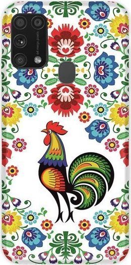 CaseGadget ETUI NADRUK SŁOWIAŃSKI KOGUT BIAŁY SAMSUNG GALAXY M31 standard 1