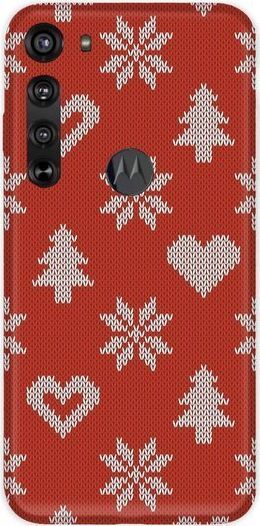 CaseGadget ETUI NADRUK CZERWONE SERCA MOTOROLA EDGE standard 1