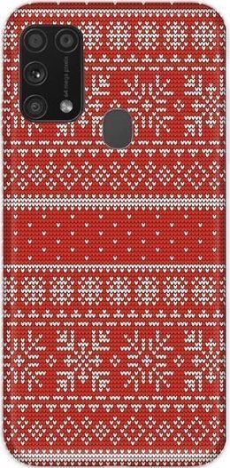 CaseGadget ETUI NADRUK CZERWONE ŚNIEŻYNKI MOTOROLA EDGE standard 1