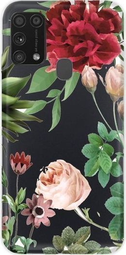 CaseGadget ETUI NADRUK CZERWONA RÓŻA I LIŚCIE MOTOROLA EDGE standard 1