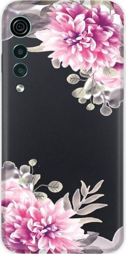 CaseGadget ETUI NADRUK BIAŁE KWIATY LG VELVET standard 1