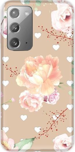 CaseGadget ETUI NADRUK BIAŁE SERCA I RÓŻE SAMSUNG GALAXY NOTE 20 standard 1