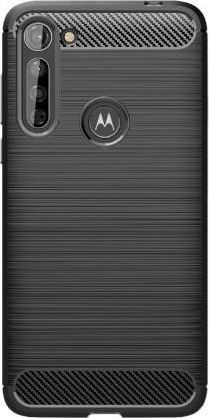 CASE ETUI CARBON LUX CZARNY MOTO G8 POWER LITE standard 1