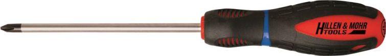 Dedra Wkrętak krzyżowy PH0x75mm, stal S2 17W010) 1
