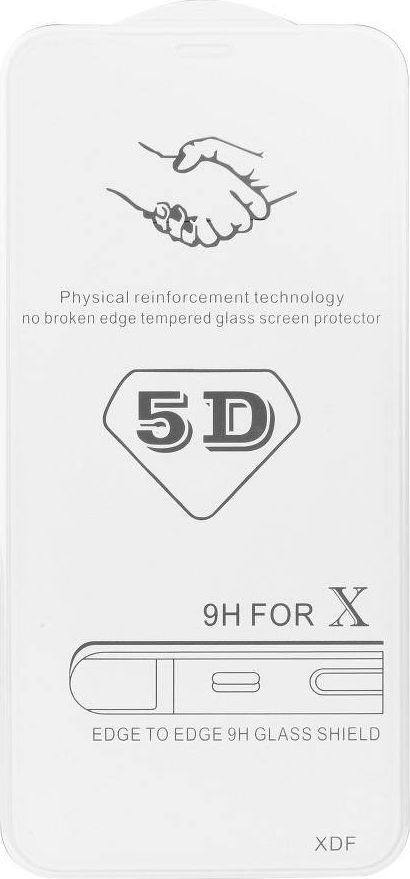 Partner Tele.com Szkło Hartowane 5D Roar Glass - APP IPHO X / XS / 11 Pro Transparent 1