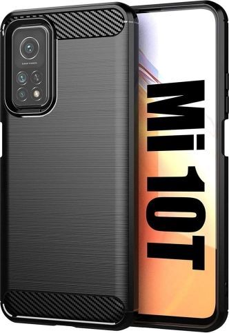 Carbon Case Etui do Xiaomi Mi 10T / Pro Czarne 1