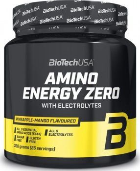 Bio Tech BioTech Amino Energy Zero 360g Aminokwasy egzogenne Kofeina Regeneracja Pobudzenie 1
