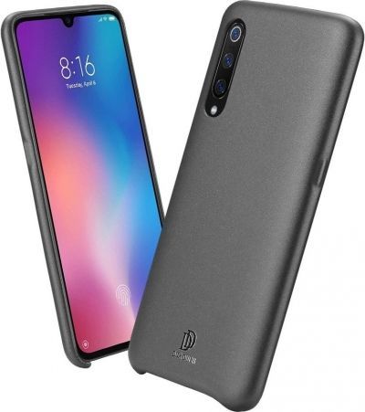 Dux Ducis Dux Ducis Skin Lite case etui pokrowiec ze skóry ekologicznej XIAOMI REDMI MI 9 czarne 1