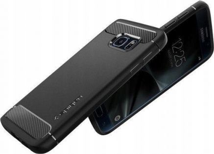 Spigen SPIGEN SGP Etui Spigen Rugged Armor SAMSUNG G930 S7 czarne 1