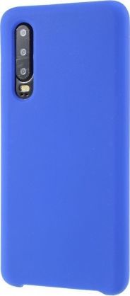 Etui Silicone Case elastyczne silikonowe HUAWEI P30 LITE granatowe 1