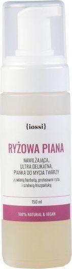 Lossi Nawilżająca, delikatna, pianka do mycia twarzy 150 ml 1