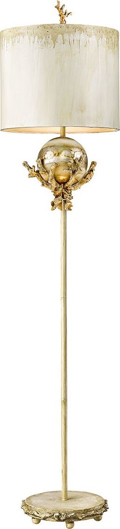 Lampa podłogowa Elstead Klasyczna lampa stojąca Elstead Trellis FB-TRELLIS-FL biała 1