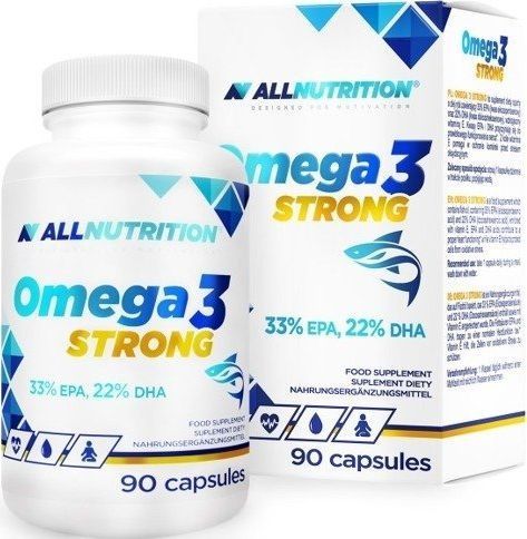 ALLNUTRITION Allnutrition - Omega3 strong - 90kaps uniwersalny 1