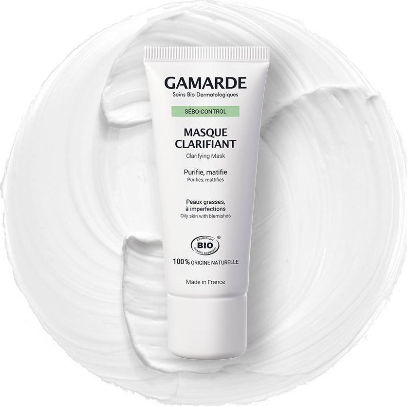 Gamarde Gamarde Maska oczyszczająca do skóry tłustej z niedoskonałościami- 40 g uniwersalny 1