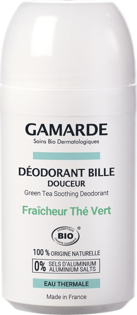 Gamarde Dezodorant w kulce odświeżająca zielona herbata 50ml (6037) 1