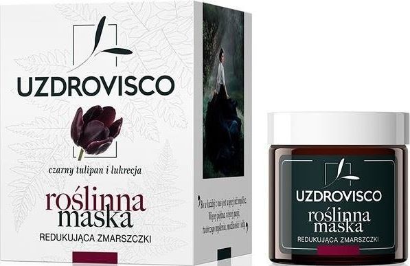 Uzdrovisco Uzdrovisco - Maska do twarzy redukująca zmarszczki. Czarny tulipan i lukrecja - 50 ml uniwersalny 1