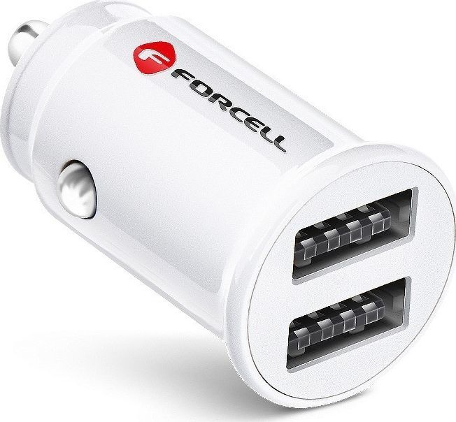 Ładowarka ForCell Mini CC-SJ02 2x USB-A 3.1 A  (5903396042133) 1