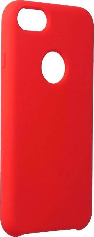 Partner Tele.com Futerał Forcell SILICONE do IPHONE 7 czerwony (1) (z wycięciem na logo) 1