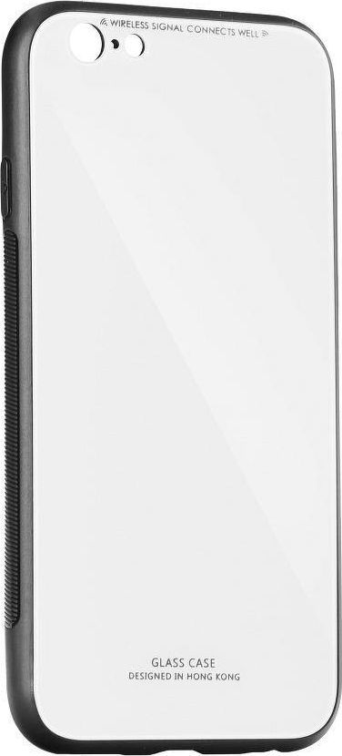 Partner Tele.com Futerał GLASS do IPHONE XS Max ( 6,5 ) biały 1