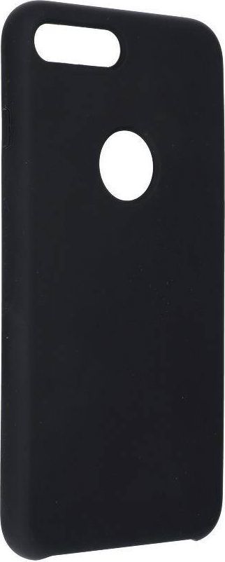Partner Tele.com Futerał Forcell SILICONE do IPHONE 8 PLUS czarny (3) (z wycięciem na logo) 1