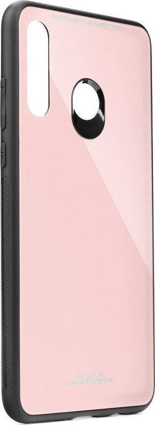 Partner Tele.com Futerał GLASS do HUAWEI Y5P różowy 1