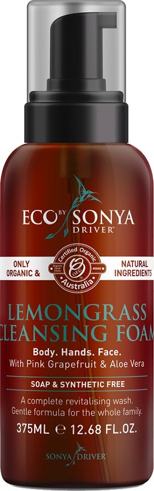 Eco by Sonya Driver Pianka oczyszczająca do twarzy i ciała 375 ml 1