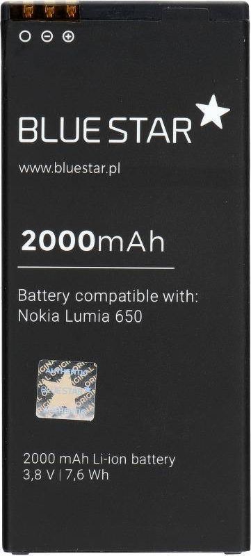 Bateria Partner Tele.com Bateria do Nokia Lumia 650 2000 mAh Li-Ion Blue Star PREMIUM 1