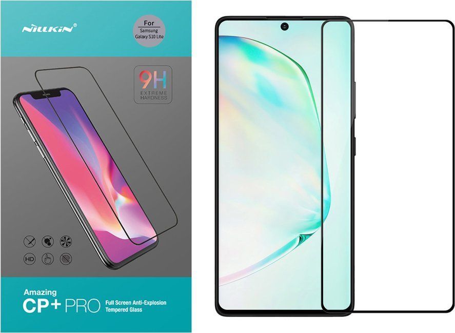 Nillkin Szkło hartowane Nillkin Amazing CP+ PRO do Samsung Galaxy S10 Lite uniwersalny 1