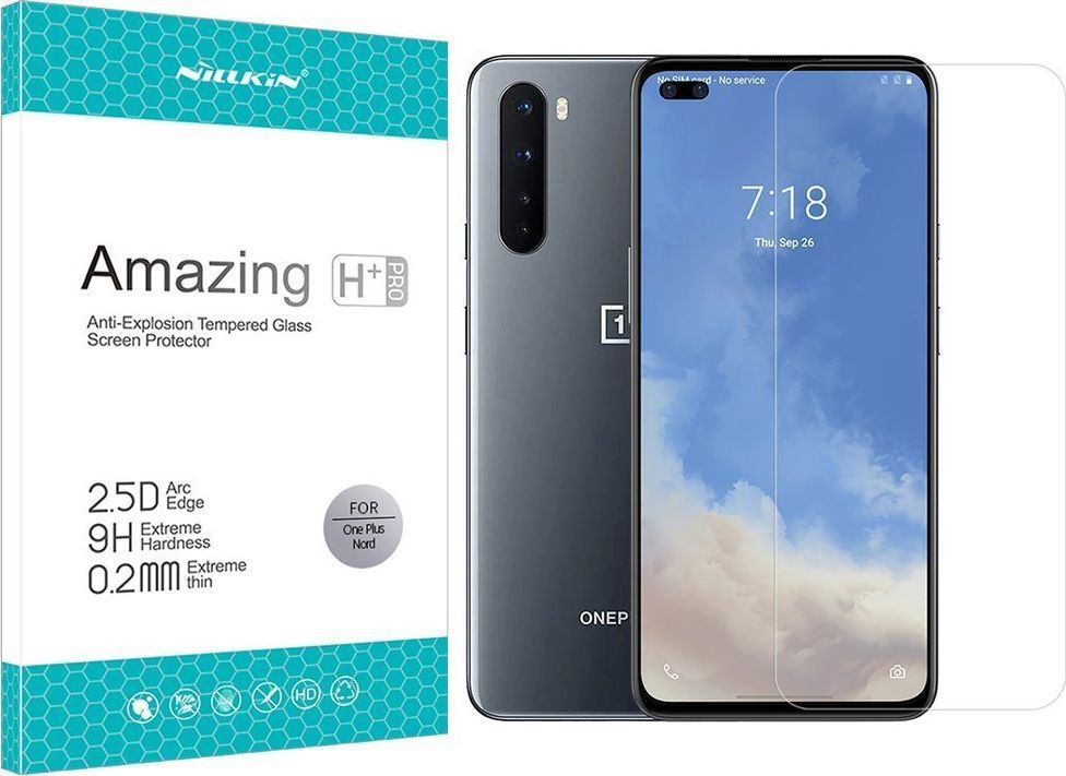 Nillkin Szkło hartowane Nillkin Amazing H+ PRO do OnePlus Nord uniwersalny 1