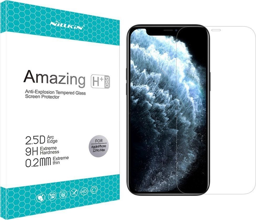 Nillkin Szkło hartowane Nillkin Amazing H+ PRO do Apple iPhone 12 Pro Max uniwersalny 1
