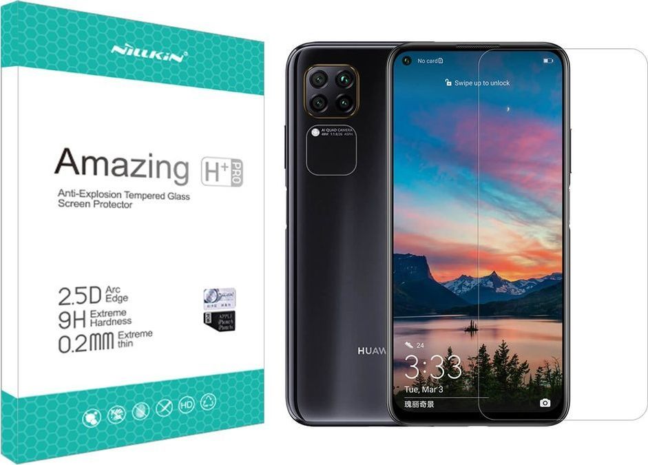 Nillkin Szkło hartowane Nillkin Amazing H+ PRO do Huawei P40 Lite uniwersalny 1