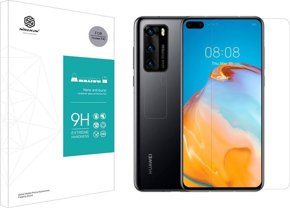 Nillkin Szkło hartowane Nillkin Amazing H do Huawei P40 uniwersalny 1