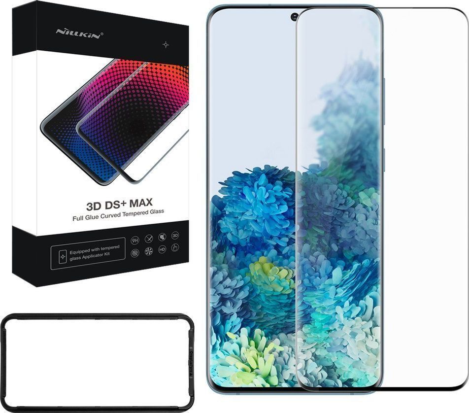 Nillkin Szkło hartowane Nillkin 3D DS.+ MAX do Samsung Galaxy S20+ uniwersalny 1