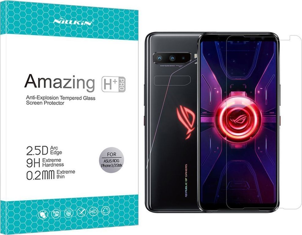Nillkin Szkło hartowane Nillkin Amazing H+ PRO do Asus ROG Phone 3 uniwersalny 1