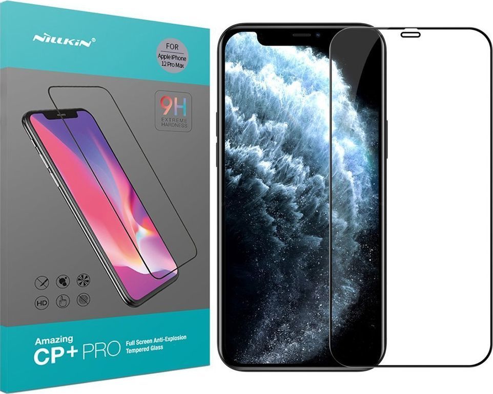 Nillkin Szkło hartowane Nillkin Amazing CP+ PRO do Apple iPhone 12 Pro Max uniwersalny 1