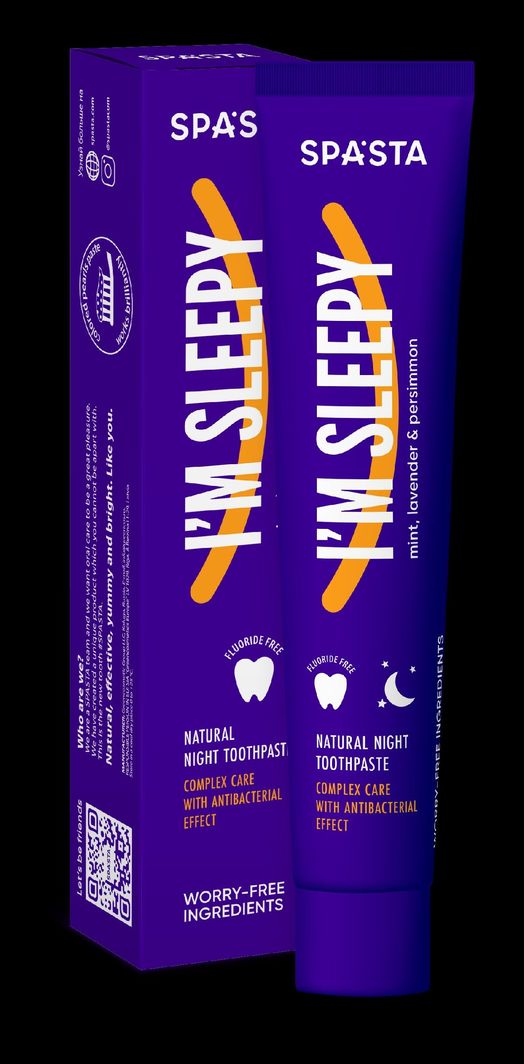 Ecodenta SPASTA Pasta do zębów I'm Sleepy 90ml 1