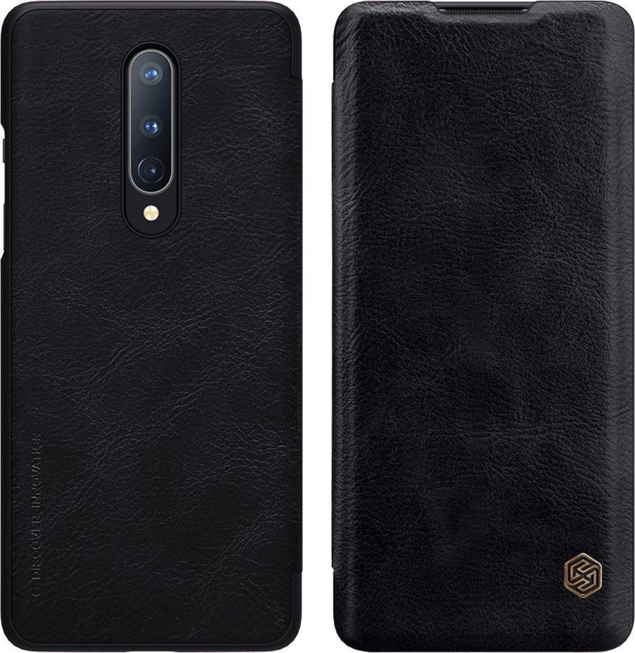 Nillkin Etui Nillkin QIN do OnePlus 8 (Czarne) uniwersalny 1