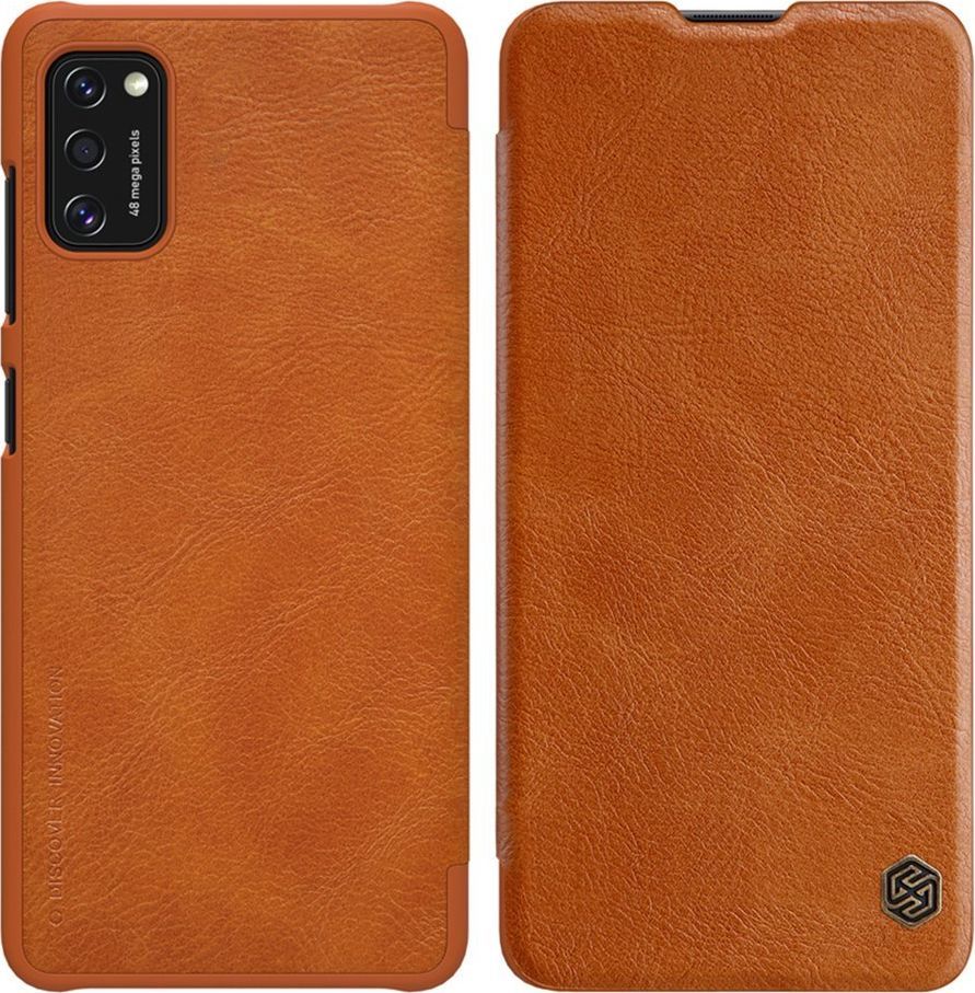 Nillkin Etui Nillkin QIN do Samsung Galaxy A41 (Brązowe) uniwersalny 1
