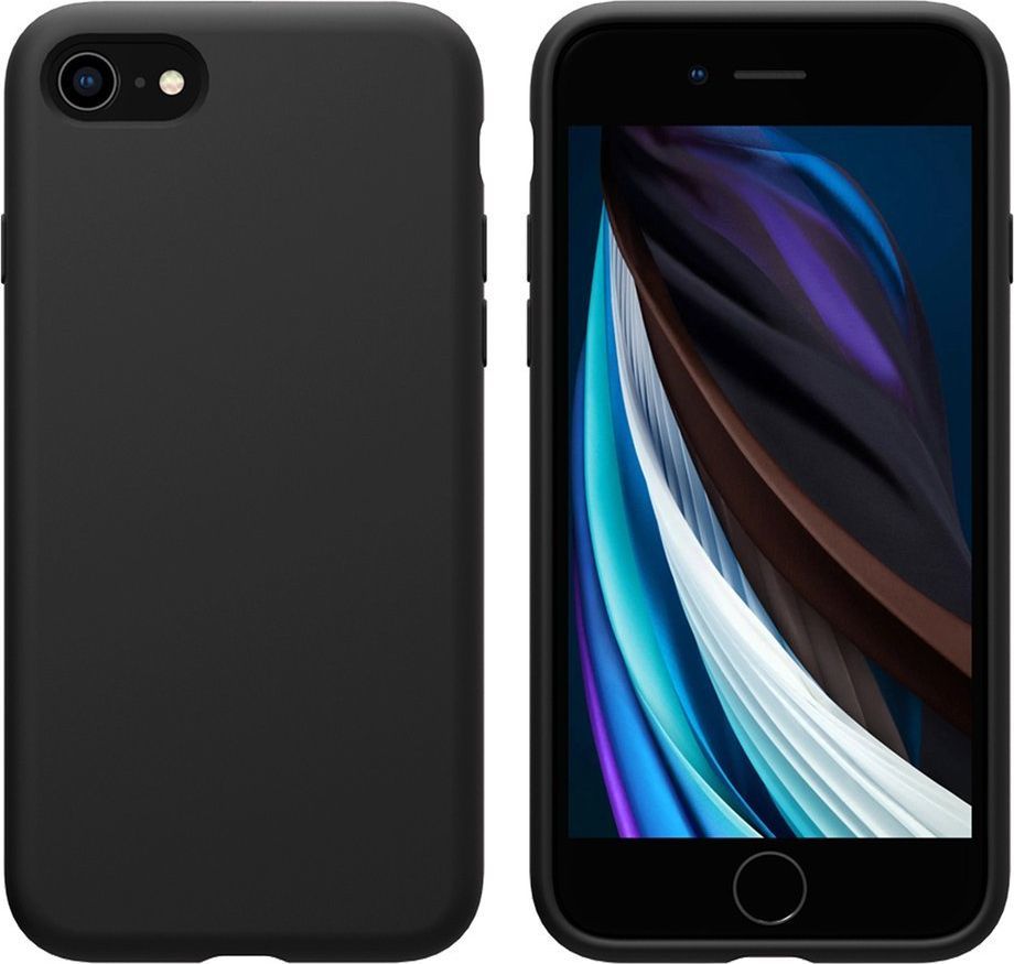 Nillkin Etui Nillkin Flex Pure do Apple iPhone 7/8/SE 2020 (Czarne) uniwersalny 1