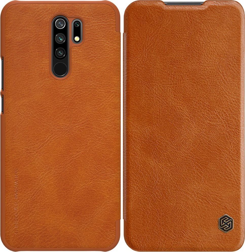Nillkin Etui Nillkin QIN do Xiaomi Redmi Note 9 (Brązowe) uniwersalny 1