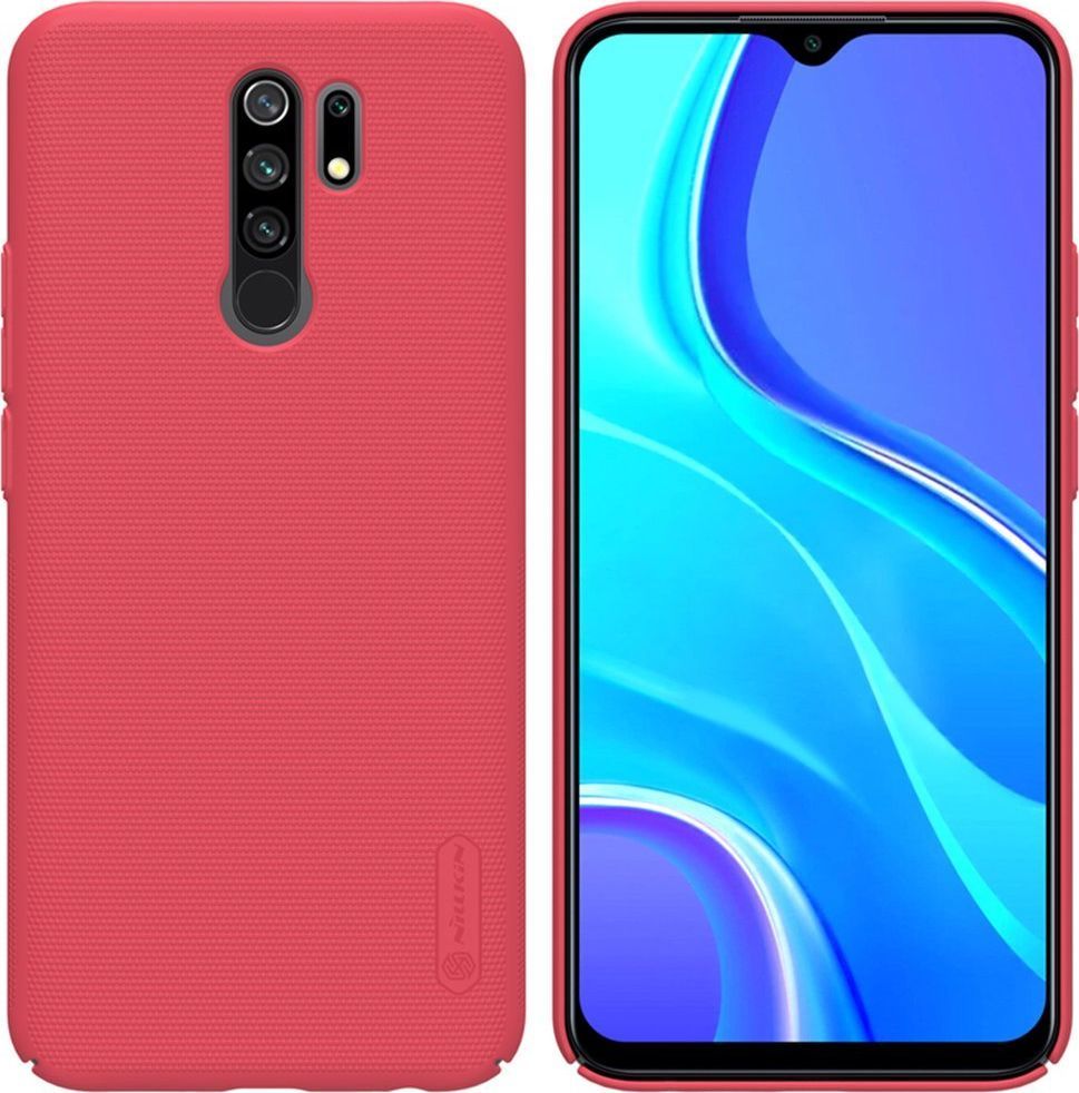 Nillkin Etui Nillkin Frosted do Xiaomi Redmi 9 (Czerwone) uniwersalny 1