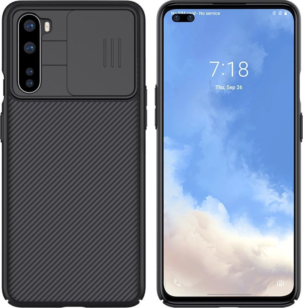 Nillkin Etui Nillkin CamShield do OnePlus Nord (Czarne) uniwersalny 1