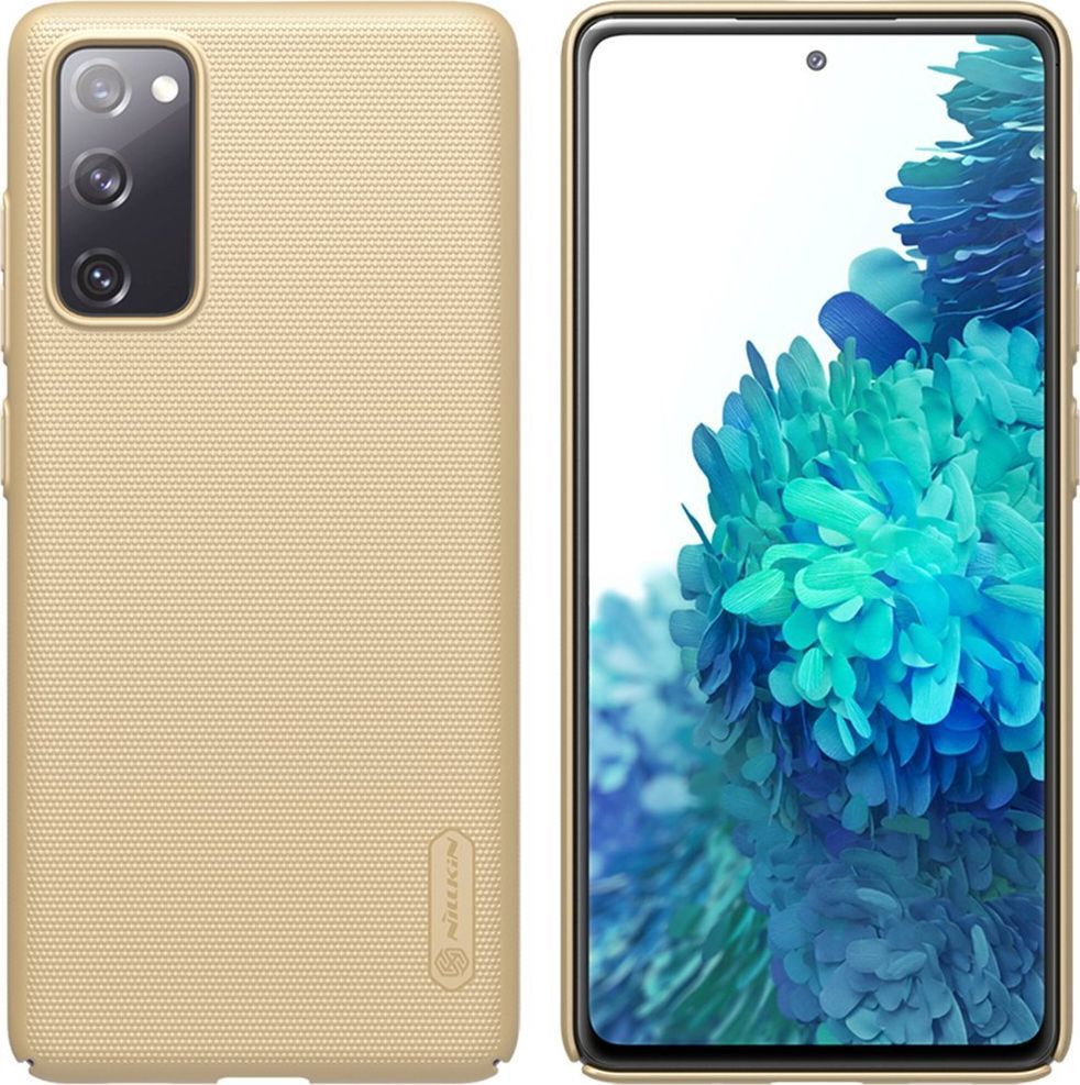 Nillkin Etui Nillkin Frosted do Samsung Galaxy S20 FE (Złote) uniwersalny 1
