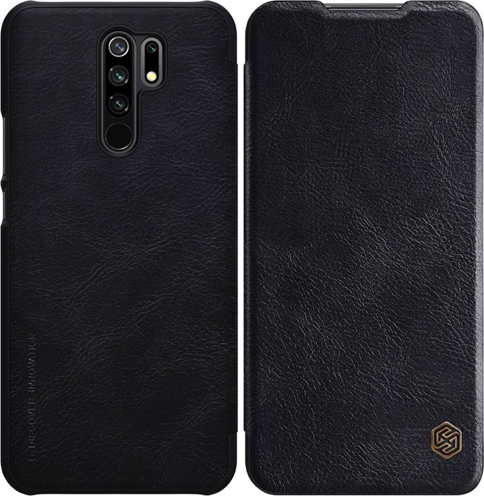 Nillkin Etui Nillkin QIN do Xiaomi Redmi 9 (Czarne) uniwersalny 1