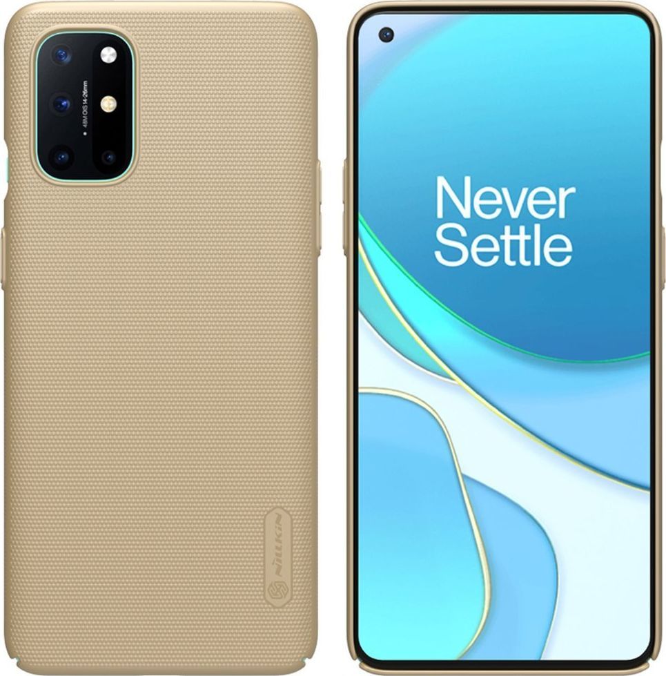 Nillkin Etui Nillkin Frosted do Oneplus 8T (Złote) uniwersalny 1