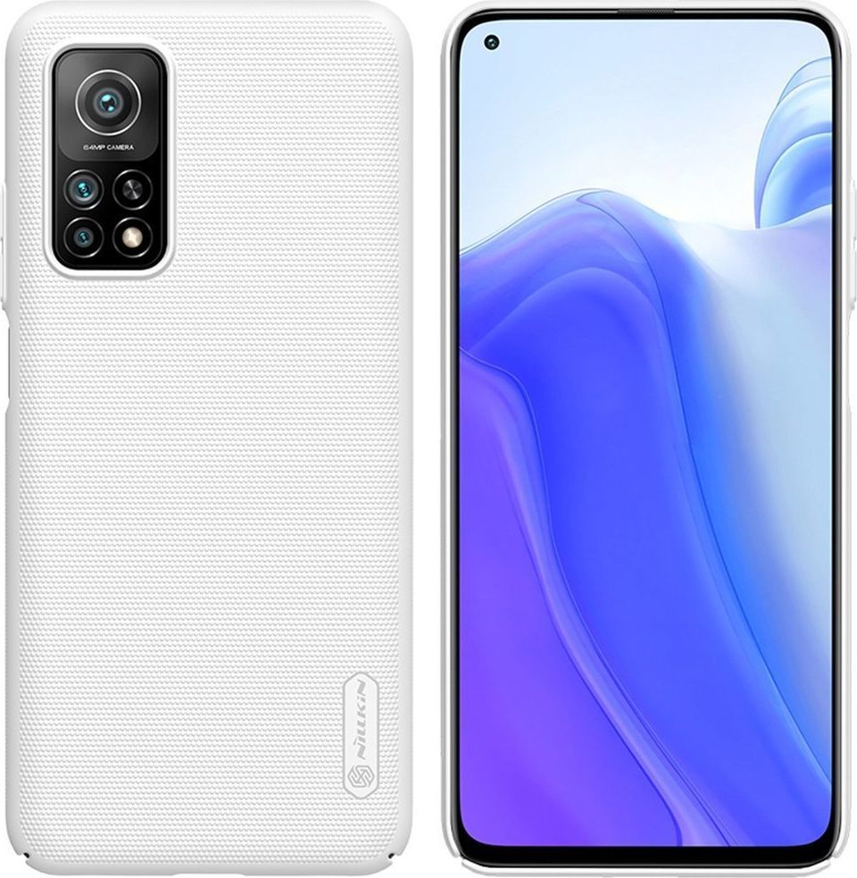 Nillkin Etui Nillkin Frosted do Xiaomi Mi 10T 5G (Białe) uniwersalny 1