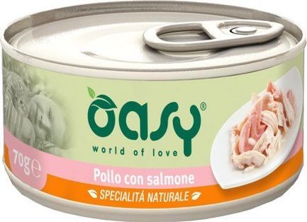 Oasy OASY 70g KOT PUSZ. KURA ŁOSOŚ /24 1